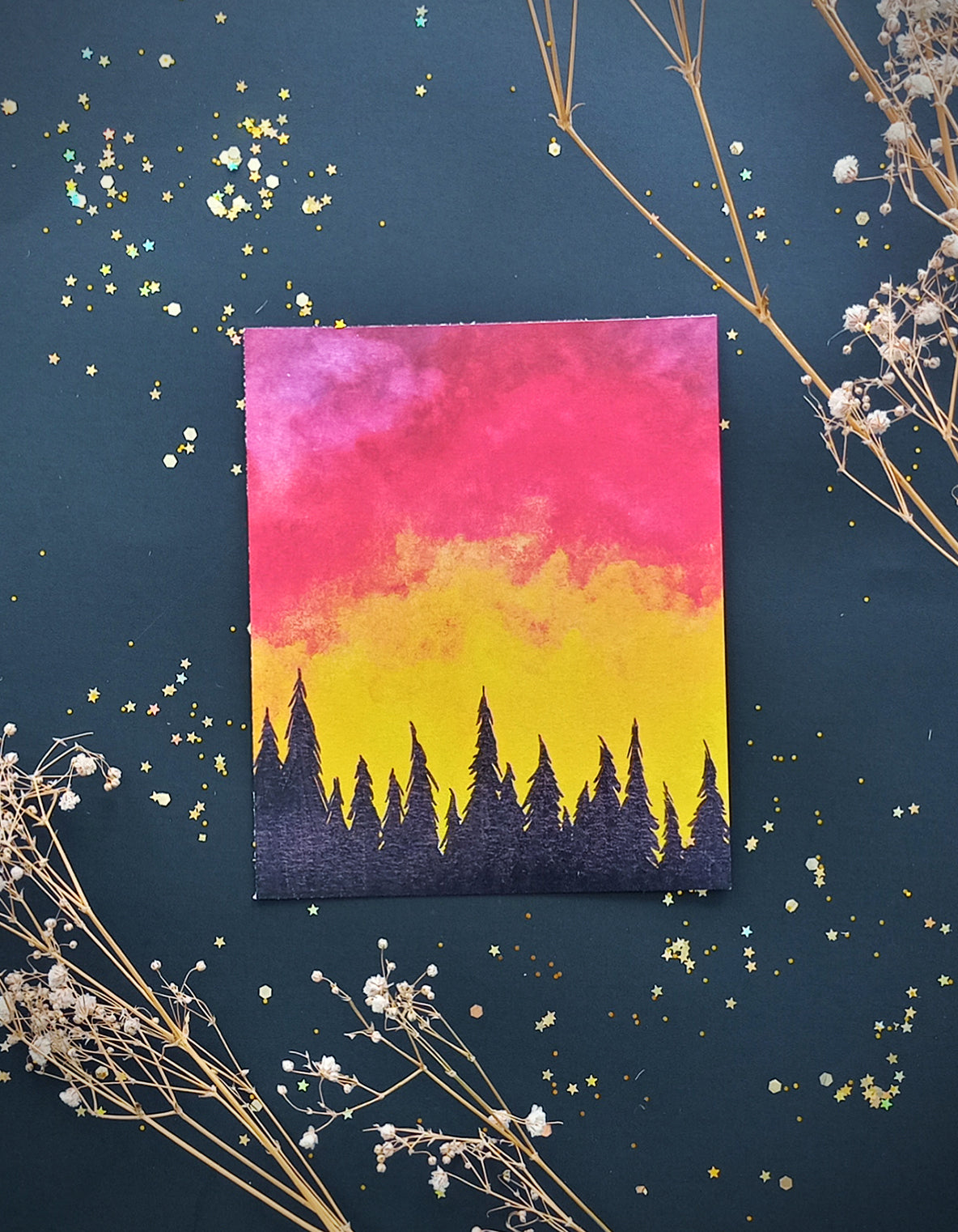 ''The Sky that Burnt For a Thousand Years'' Art Print