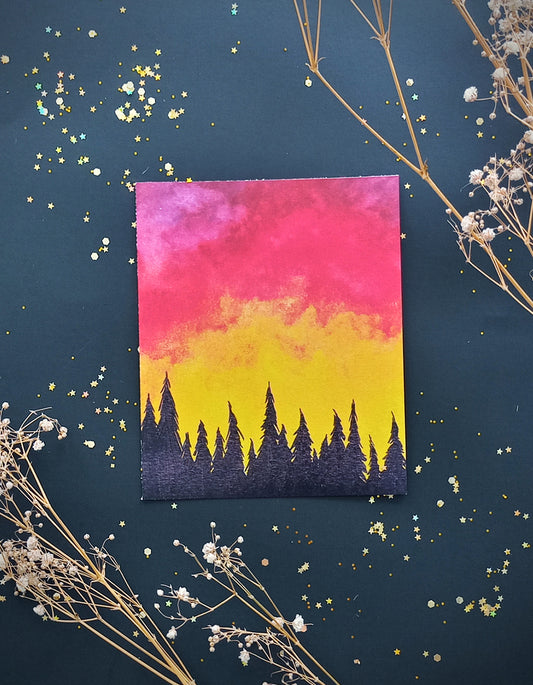 ''The Sky that Burnt For a Thousand Years'' Art Print