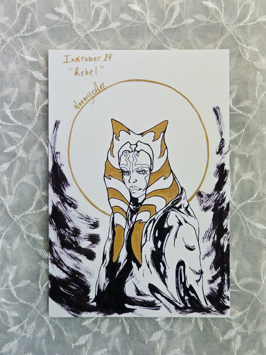 Witchtober #4 ''Rebel'' Art Print