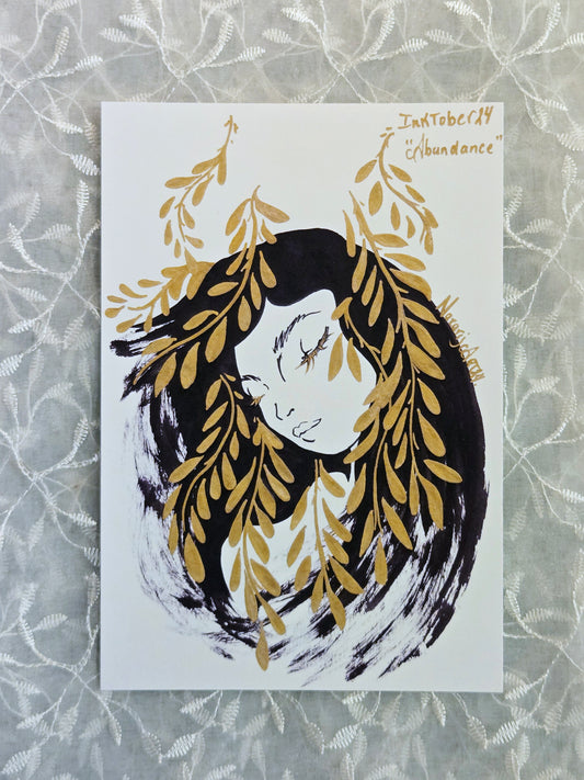 Witchtober #5 ''Abundance'' Art Print