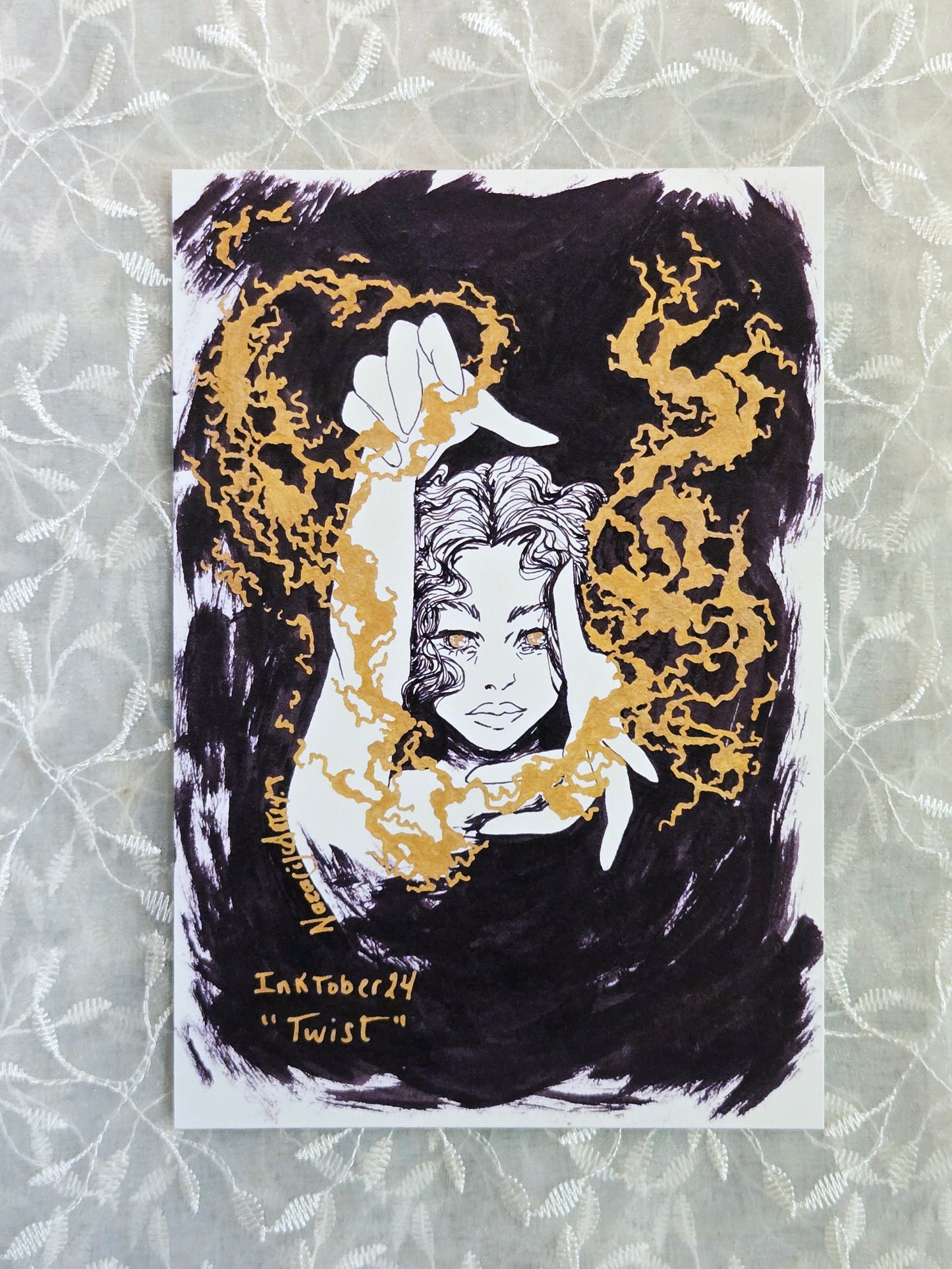 Witchtober #6 ''Twist'' Art Print