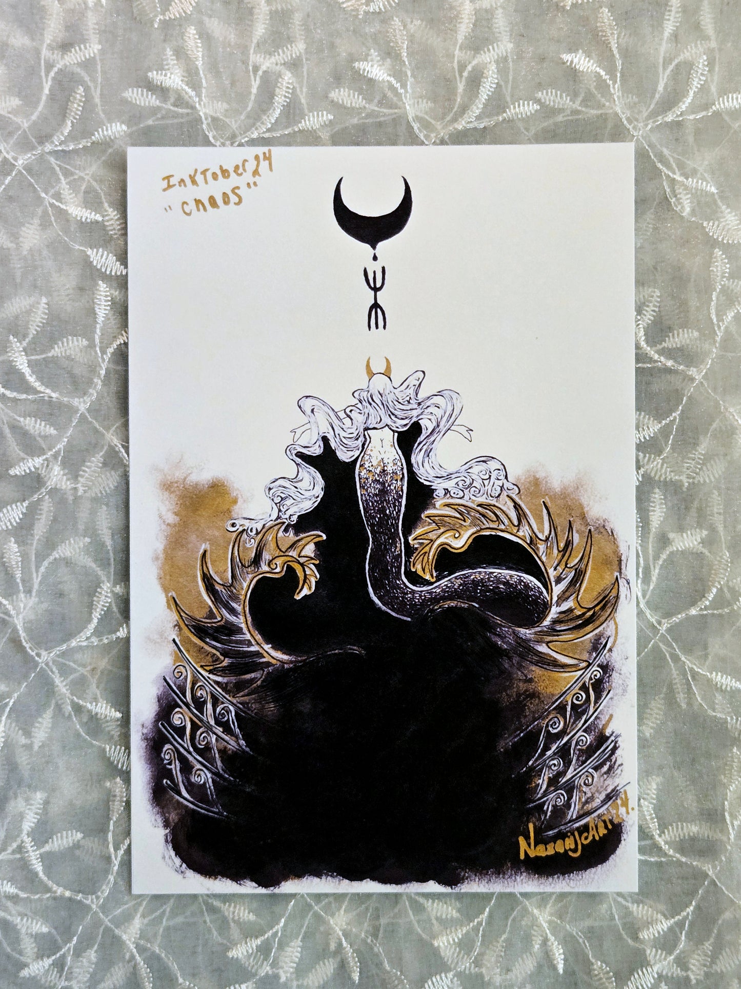 Witchtober #13 ''Chaos'' Art Print