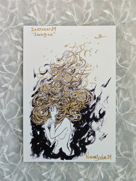 Witchtober #16 ''Imagine'' Art Print